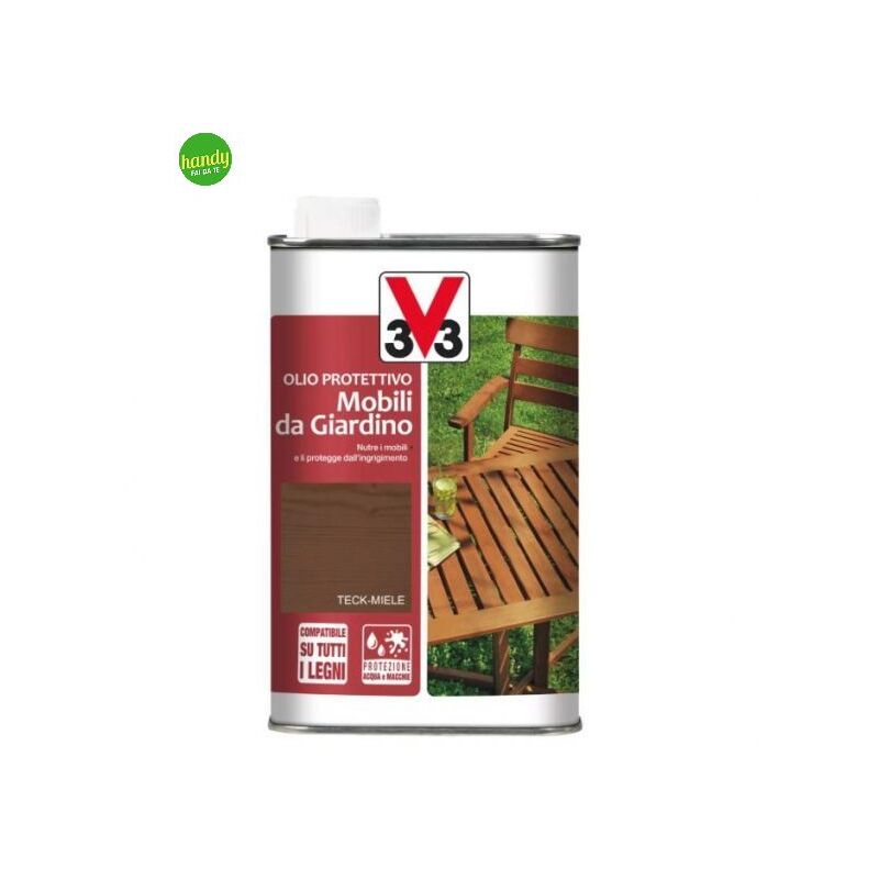 Olio Protettore Esterni V33 1l Teck miele