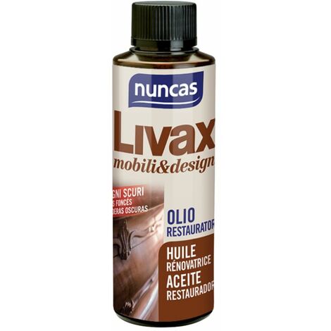 OLIO RESTAURATORE NOCE SCURO 120ML NUNCAS IMPREGNANTE MOBILI