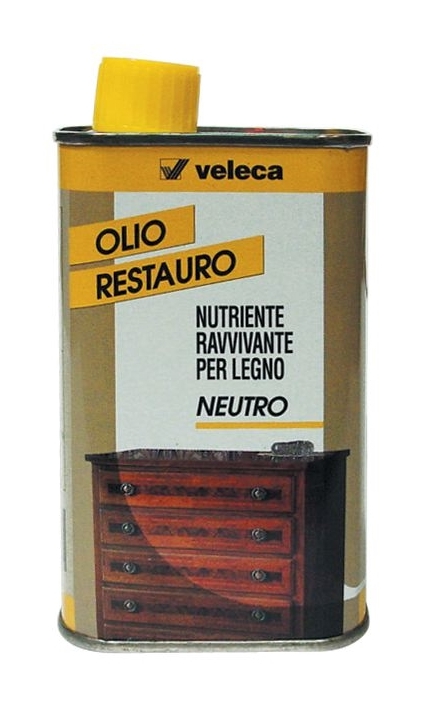 Veleca - Olio Restauro per Legno, Mobili art. 337 colore Neutro 250 ml