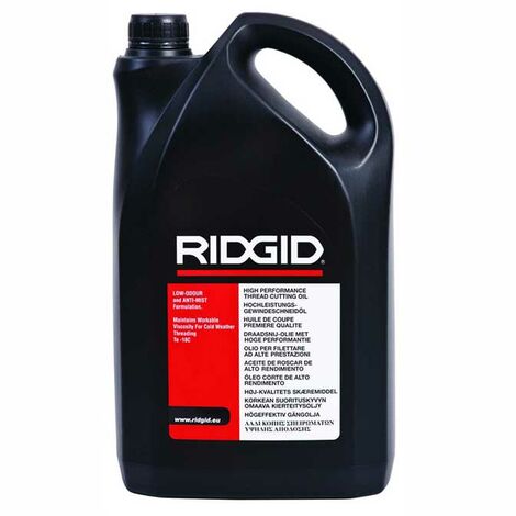 BANYO Olio Ridgid da taglio per filettatura 5L 11931