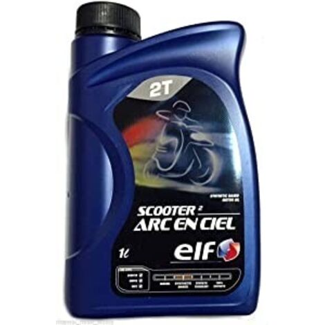 OLIO SCOOTER ELF 2 ARC EN CIEL 2T 1L API TC