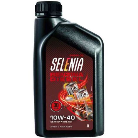 Olio Selenia Benzina/Diesel 10W40 1 l