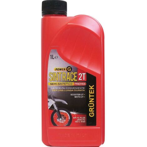 Olio Sint Race Premix 2T 1L lubrificante semi-sintetico Moto