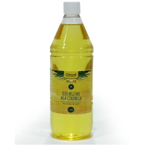 OLIO VEGETALE 1000ML ALLA CITRONELLA.