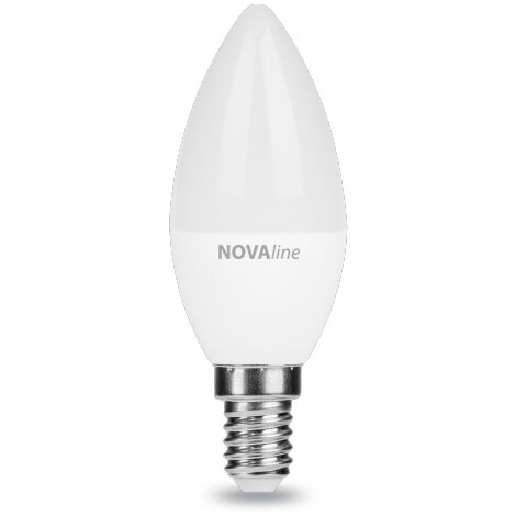 Lampada LED E14 7W Luce calda Beghelli 56870, 3000°K, 700 Lumen, Resa 70W,  Sfera