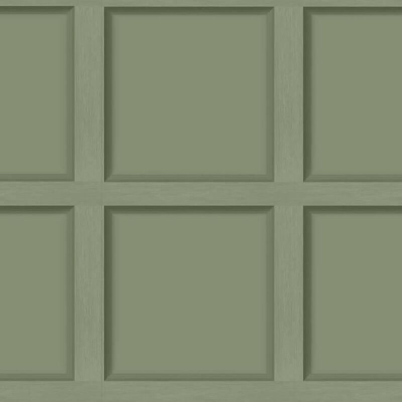 Olive Green Wood Panel Effect Wallpaper Holden Decor Modern Contemporary