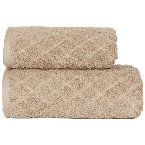 Olivier Premium Dunkelbeige Badetuch 70x140