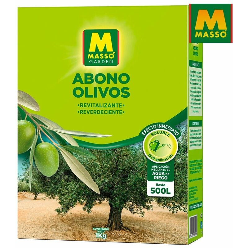 Masso Garden - Engrais soluble pour oliviers 1kg. 234077 massó