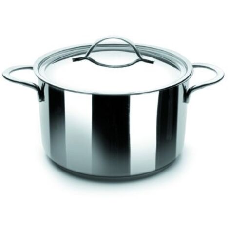 Olla 20cm c/tapa inox noah ibili