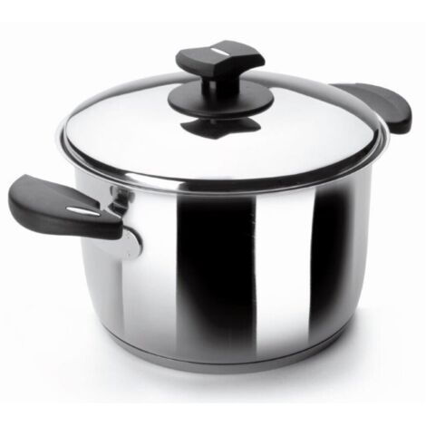 Olla alta 16cm c/tapa f/difusor inox ladycor lacor