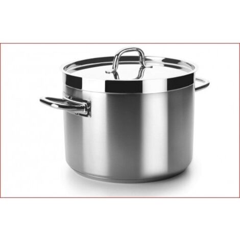 OLLA BAJA CON TAPA D.24 CM CHEF-LUXE - LACOR
