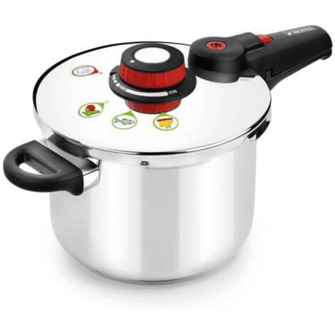 Olla Cocina Presion 6L Super Rapida Inox Selecta Monix