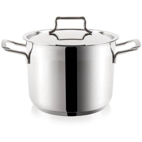 Olla de acero con tapa ANETT 26 cm, 10 l
