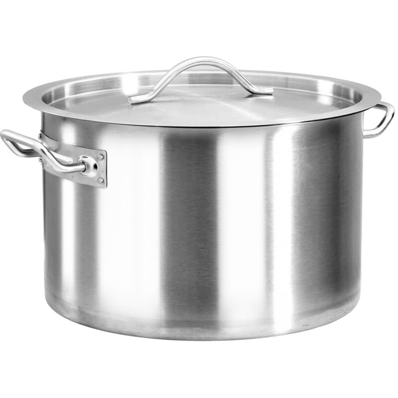 

Olla de acero inoxidable 32 L 40x26 cm - Plateado