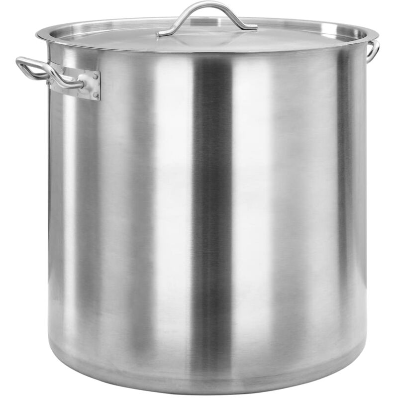 

vidaXL Olla de acero inoxidable 50 L 40x40 cm - Plateado