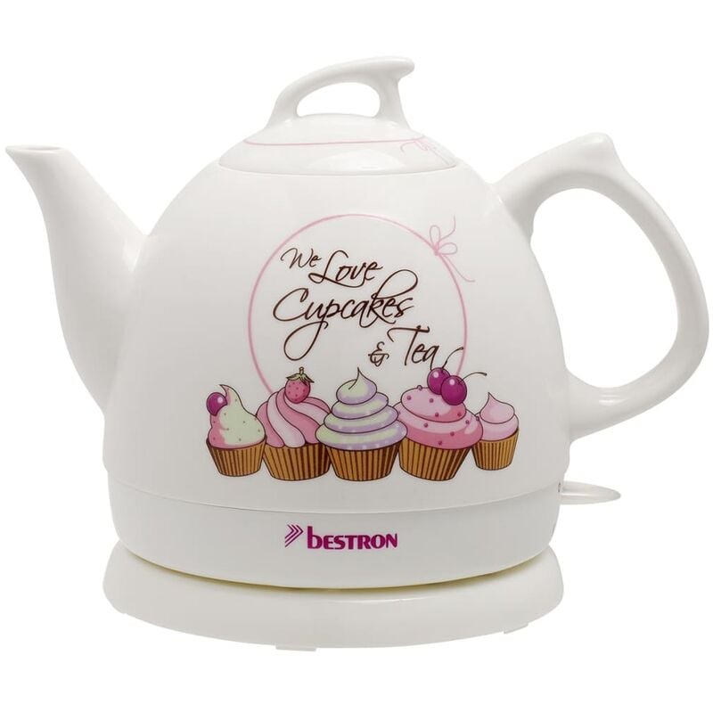 

Hervidor de té cerámica blanco 1785 W DTP800SD - Blanco - Bestron