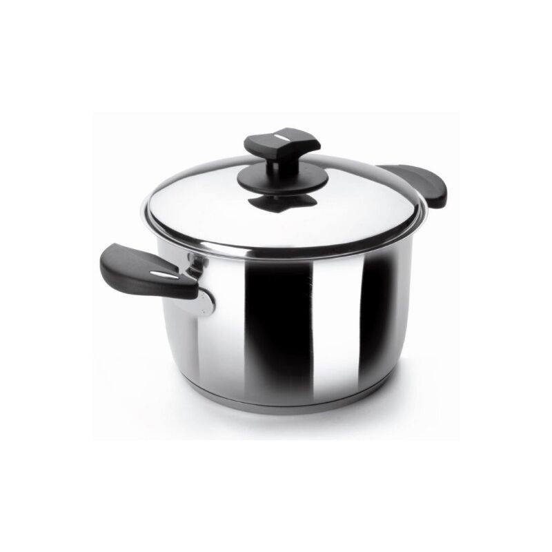 

Olla Alta 18Cm Con Tapa Fondo Difusor Inox Ladycor - Lacor