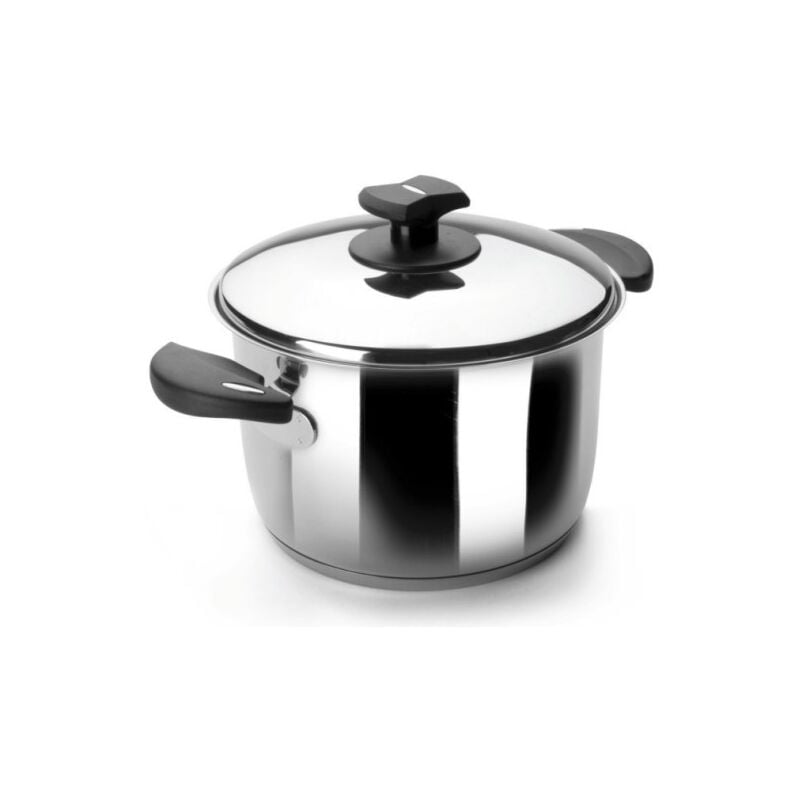 

Olla Alta 26Cm Con Tapa Fondo Difusor Inox Ladycor - Lacor
