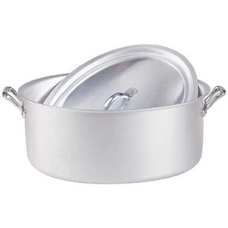 Olla ovalada con tapa de 28 cm Family Agnelli