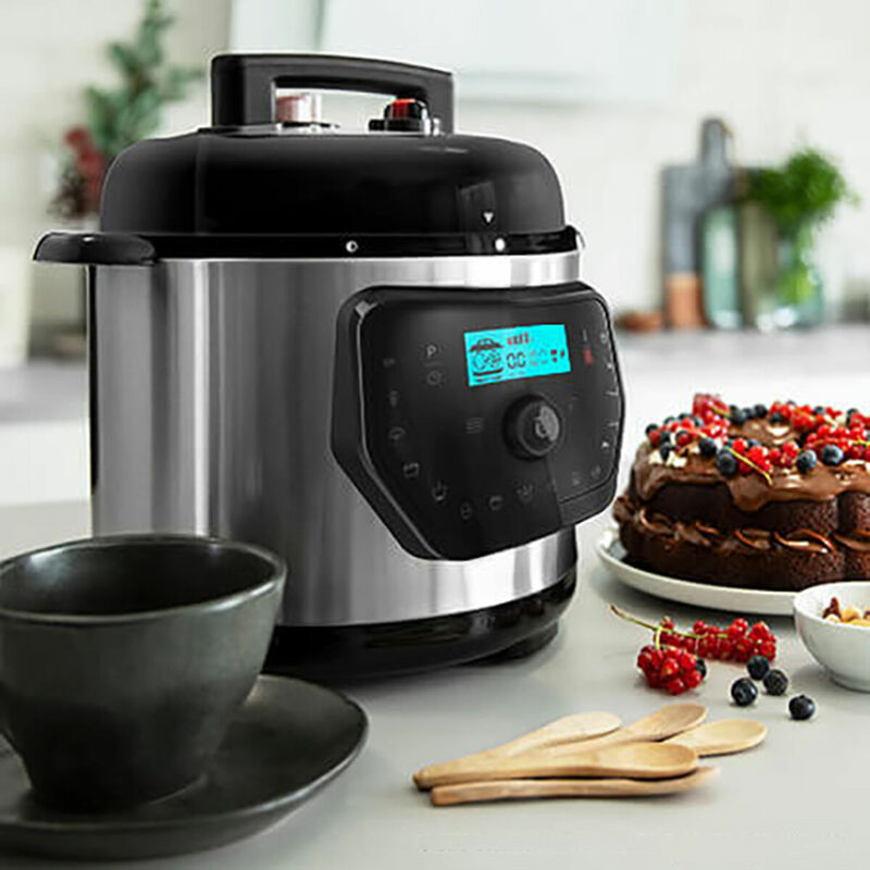 

Robot de Cocina H Deluxe 6 L LCD Acero inoxidable - Cecotec