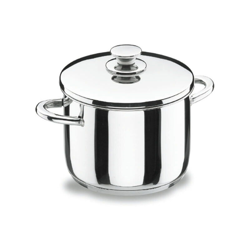 

Olla Alta 28Cm Con Tapa Fondo Difusor Inox Vitrocor - Lacor