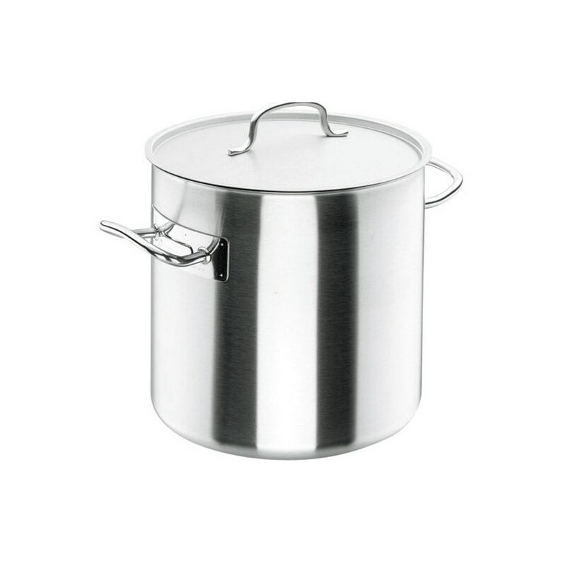 Lacor - Olla de catering de acero inoxidable de 24 cm + tapa - 50124
