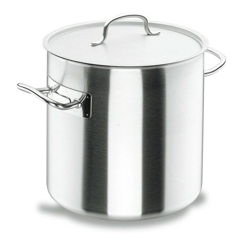 

Olla coc alta 28cm c/tapa in. inox chef - Lacor