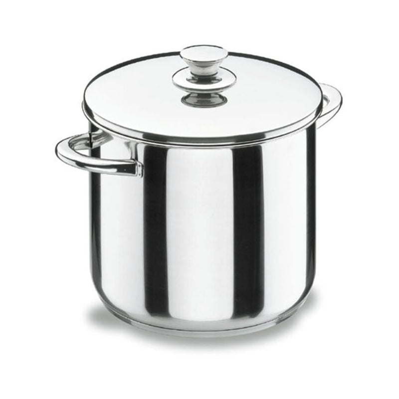 

Olla súper alta de acero inoxidable con tapa Vitrocor ø20cm. ( 40121) - Lacor