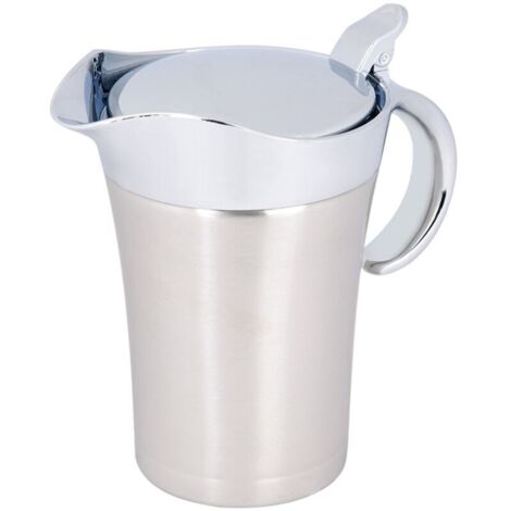 Olla térmica para salsa, 750 ml, acero inoxidable 304, para dos porciones, jarra, cubo para salsa de tomate, utensilios de cocina