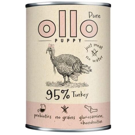 Ollo Puppy Pure Dinde 400g