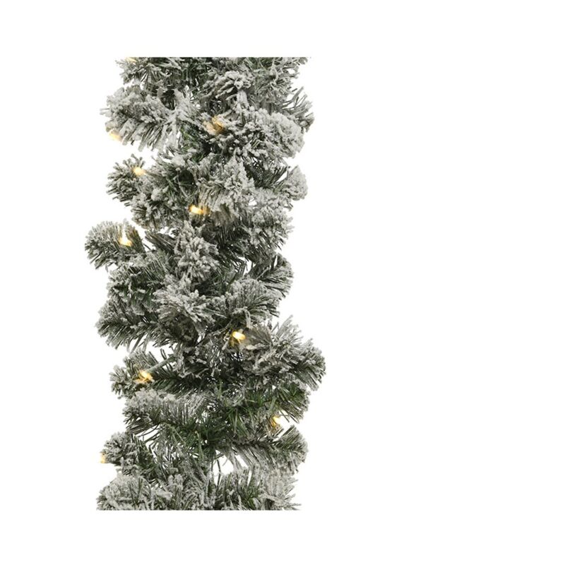 Kaemingk Flackernde Verschneite Kaisergirlande (50 Leds) Lumineo Warmweißes Licht