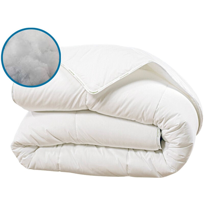 Literie Couette kokoon 220x240 cm Fibres creuses polyester - Olympe