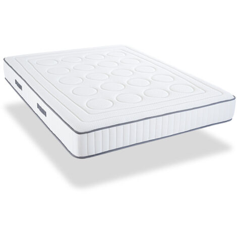 OLYMPE LITERIE  Matelas CRISTAL 140x200 cm  Mousse avec mémoire de forme