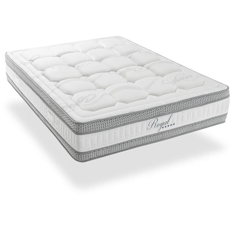 HYPSOM Matelas ROYAL 5 140x200 cm Mousse avec mémoire de forme