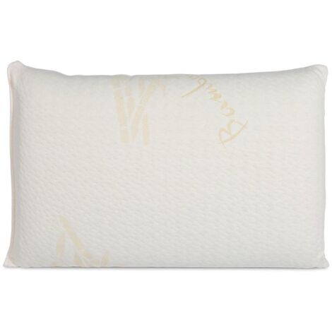 OLYMPE LITERIE  Oreiller 40x60 cm BAMBOO  Mousse avec mémoire de forme