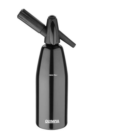 Olympia ce341 Sifone Soda, 1 l, colore: nero