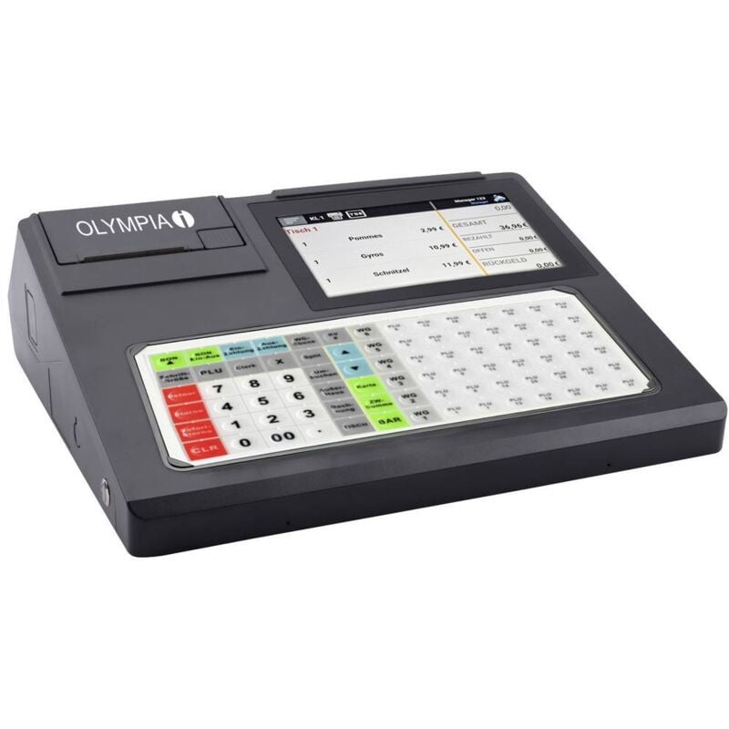 K 200+ Caisse enregistreuse noir - Olympia