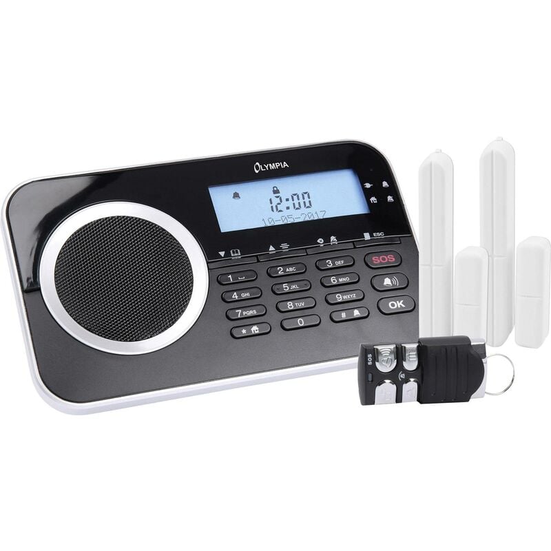 Protect 9730 6018 Pack système d'alarme sans fil Pack alarme sans fil + accessoires S052231 - Olympia