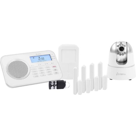 Olympia Protect 9881 GSM Alarmsystem, Weiss
