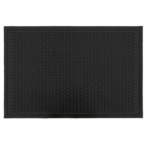 Olympus Capsual Design Rubber Scraper Doormat, 60x90cm