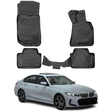 OMAC 3D Tapis de Sol pour BMW Série 3 G20 G21 Berline Break 2019-2025 Caoutchouc