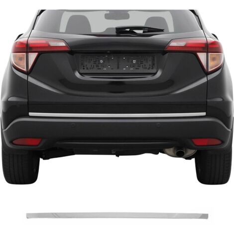 OMAC Baguette de Coffre Compatible avec HR-V 2015-2021  B-Ware Auto Baguette de Protection en Acier Inoxydable chromé 1 pièce