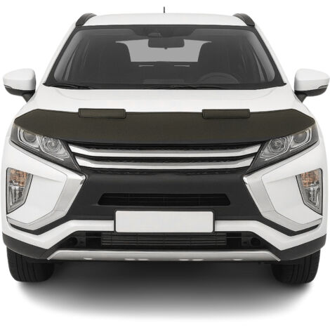 OMAC Protège Capot pour Mitsubishi Eclipse Cross 2018-2026 Masque Vinyle Noir