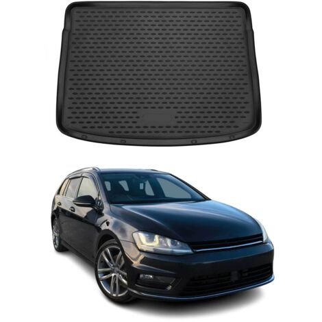 OMAC Tapis de Coffre Compatible avec Volkswagen Golf mk7 Variant 2013-2020 en Caoutchouc