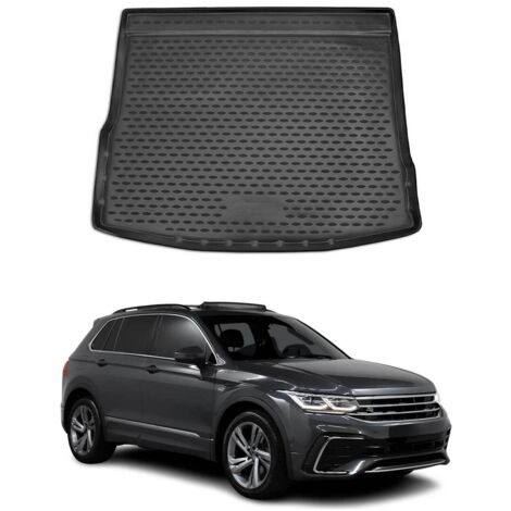 OMAC Tapis de Coffre Compatible avec Volkswagen Tiguan 2016-2023 sur Mesure en Caoutchouc