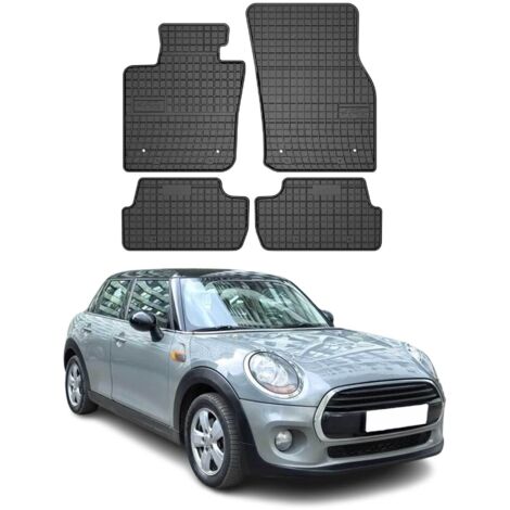 OMAC Tapis de Sol Compatible avec Mini Cooper 2014-2020 Caoutchouc Noir