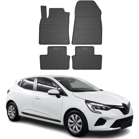 OMAC Tapis de Sol Compatible avec Renault Clio 2019-2022 Caoutchouc Noir