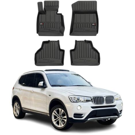 OMAC Tapis de Sol en Caoutchouc Compatible avec BMW X3 F25 2010-2017 Noir Premium