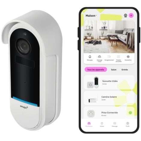 OMAJIN by Netatmo - Sonnette connectée Vidéo sans fil