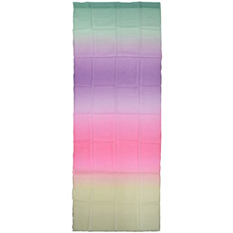 Ombre-Fenstervoile 1x2,7m, moderne, transparente Gardinen für Schlafzimmer und Spielzimmer